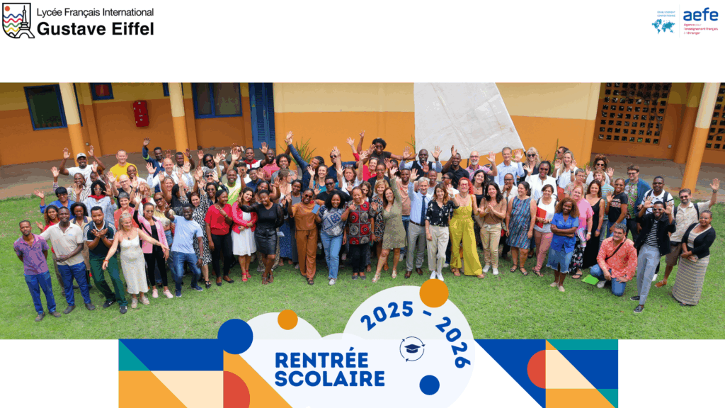 Nous souhaitons à toute la communauté du Lycée Français International Gustave Eiffel une excellente rentrée scolaire 2025-2026